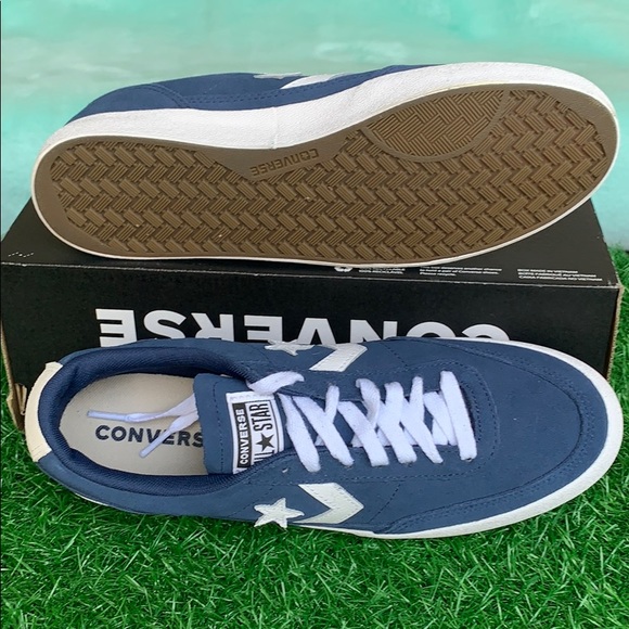 CONVERSE NET STAR CLASSIC OX NAVY/WHITE/WHITE MEN’ - Picture 3 of 16